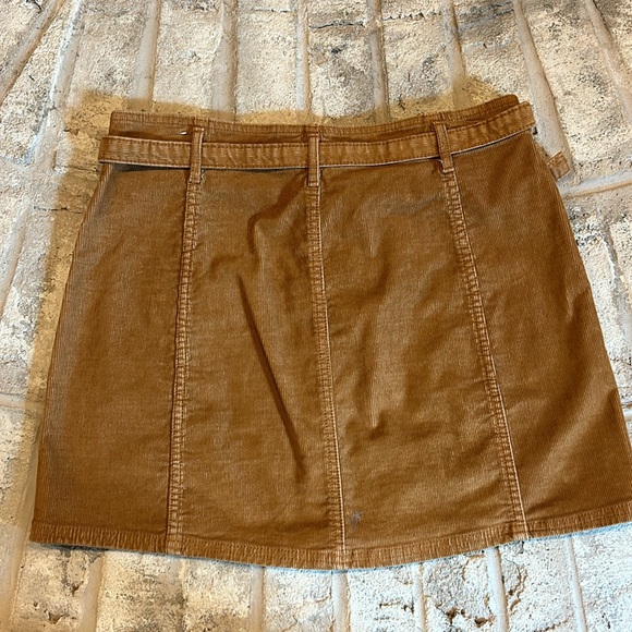 Corduroy mini skirt - Picture 2 of 7